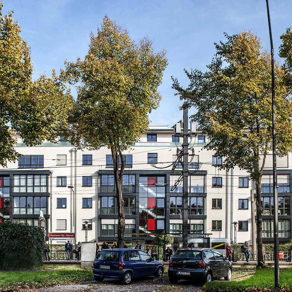 Außenansicht Immobilie Stadtwaldgürtel Köln