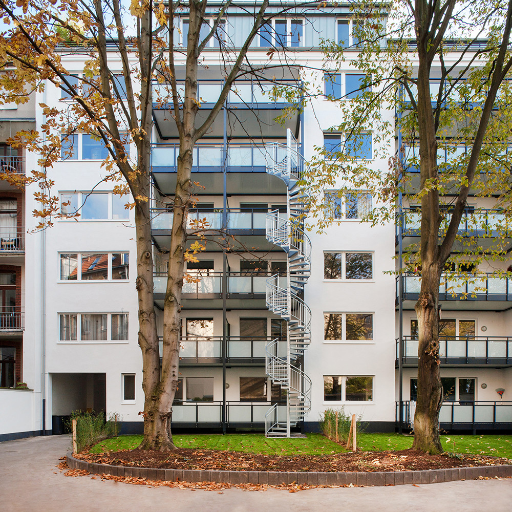 Objekt Trajanstraße Hofansicht