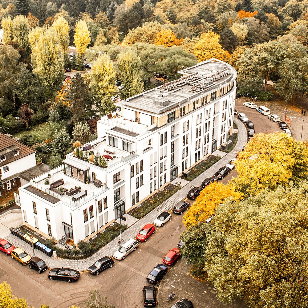 Objekt Woensamstraße Luftbild